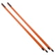 thumbnail image 5 of Palos de alineación de golf de fibra de vidrio, 2 secciones, plegables, indicador de dirección, ayuda naranja, 5 of 14