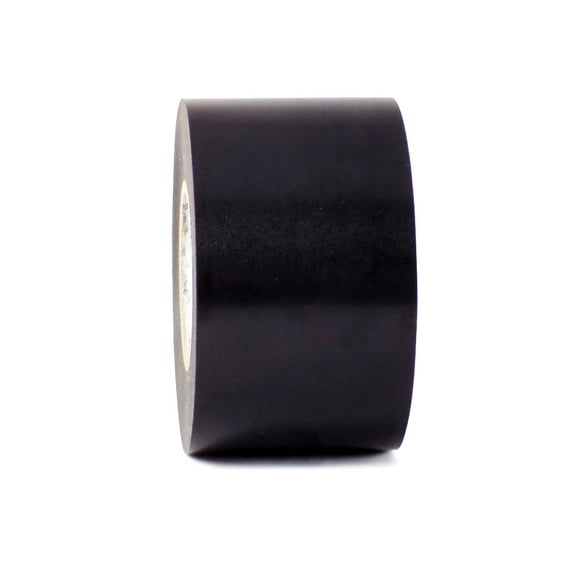 T.R.U. EL7566-AW Black PVC Premium Grade Electrical Tape: 1 in. x 66 Ft. (8 Mil)
