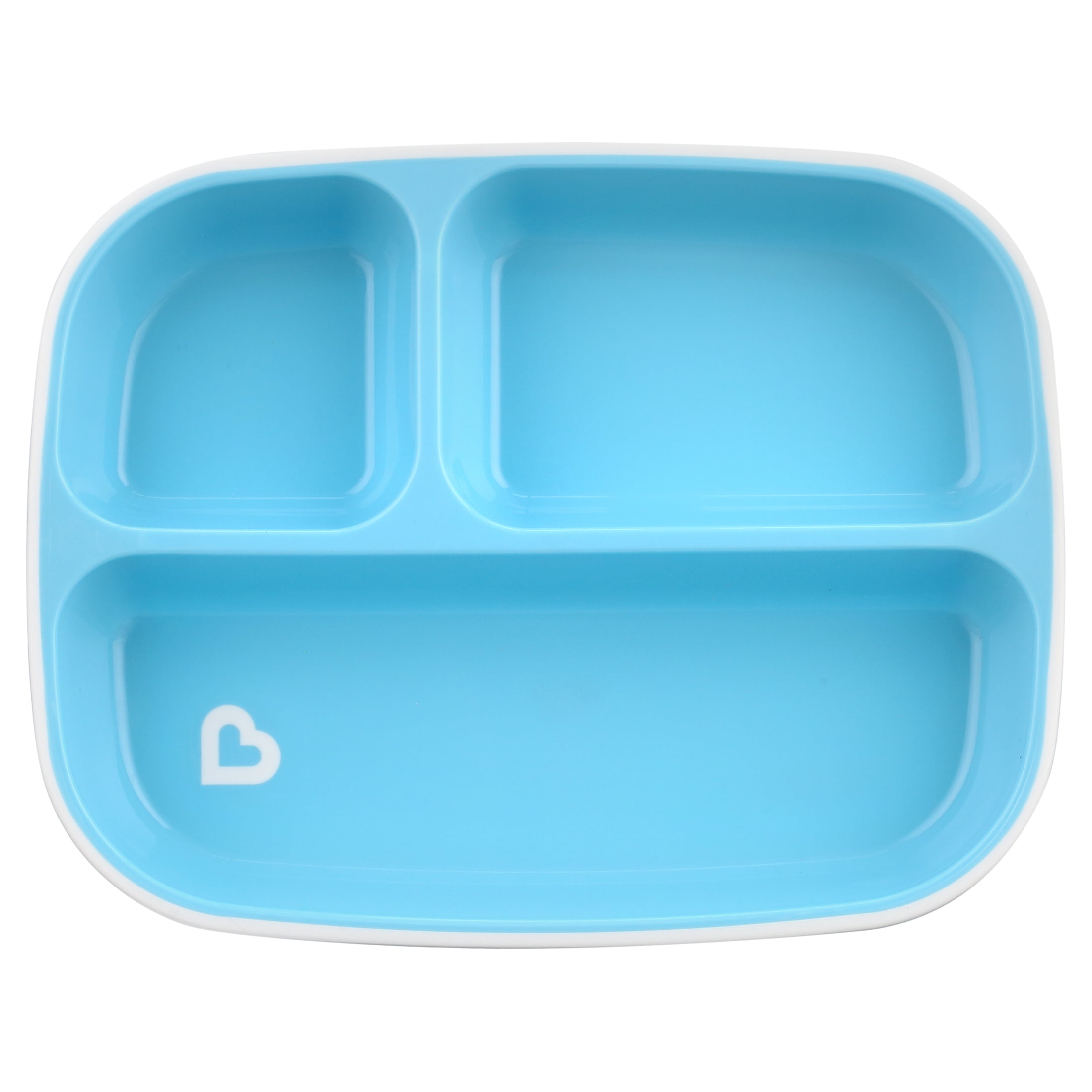 Munchkin® Splash™ Divided Plate, Blue