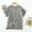 Grey, variant on Gray Women's Short Sleeve T-shirt, Ladies Easy To Wear And Take Off Nursing Clothes After Fracture To Take Off Full Bed Elderly Gown Summer Short Sleeved Shirt,Women's Short sleeve T-shirt M