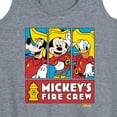 thumbnail image 3 of Disney - Firefighter Mickey & Friends - To The Rescue - Women's Racerback Tank Top, 3 of 5