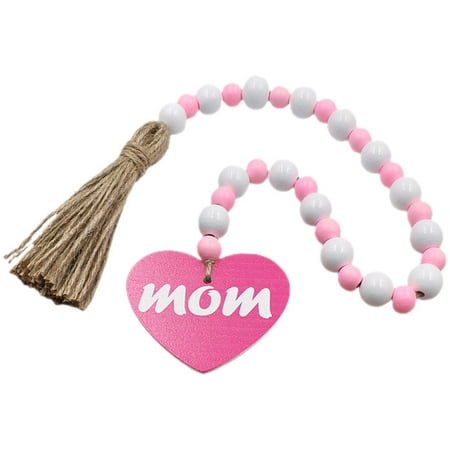 

Bead Garlands Mother s Day Mother Day s Wood Bead Hanging Ornament Home Decor