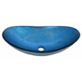 thumbnail image 1 of Novatto TIG-S132-8031CH Ensemble de Lavabo en Verre Azzurro, Chrome, 1 of 1