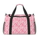 thumbnail image 1 of Disketp pink heart Bolsa de Viaje Tipo Duffle, Bolso de Mano para Fin de Semana para Mujer, Bolsa de Gimnasio Ligera para Hombre, Esencial para Viajes, 1 of 7
