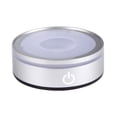 thumbnail image 1 of Touch Sensitive Lamp Base Double Layer Round Lamp Holder for Home Bar Decor, 1 of 6