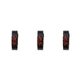 thumbnail image 1 of Seitruly Hombres europeos y americanos Reloj LED Relojes Amistad Amistad Reloj de Cadena completa Decoración Rojo Type1 NO1, 1 of 6