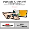 thumbnail image 3 of Estuche GANGXUN para Samsung Galaxy A12, soporte giratorio 360°, estilo mecánico y magnético, 3 of 5