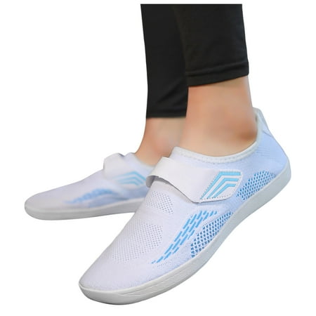 

Chnzic Men Sports Shoes Fashionable Pattern Color Matching Couple Style Flat Bottomed Comfortable Mesh Breathable Non Indoor Outdoor Fitness Shoes