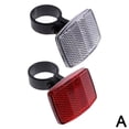 thumbnail image 4 of SafeRide Pro High Visibility Bicycle Reflector Kit, Waterproof ABS Bike Safety Light for Night Riding, Easy Seatpost Mount, Fits 27.2-31.8mm, 4 of 8