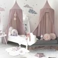thumbnail image 4 of SUTENGDA Dome Princess Bed Canopy Round Lace Mosquito Net Hanging House Netting Curtains, 4 of 6