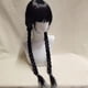 thumbnail image 4 of Conjunto de disfraz de Cosplay de Wednesday Addams, uniforme escolar de la Academia Nevermore, disfraz de fiesta de Carnaval de Halloween para adultos y niños Wyelv, 4 of 4