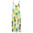 thumbnail image 4 of Lunarable Pineapple Fine Art Sleeveless Dress Summer Dress Woman 2025, 4 of 7
