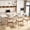 White, variant on Multifunctional Extendable Table | Serves as Desk or Dining Surface | Made of Durable Wood Types | Solves the Problem of Table Functionality
