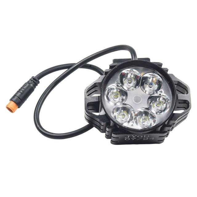 Electric Scooter Scooter Waterproof Headlight Front Light For 36V 48V Headlights Functional Front Lights Accessories
