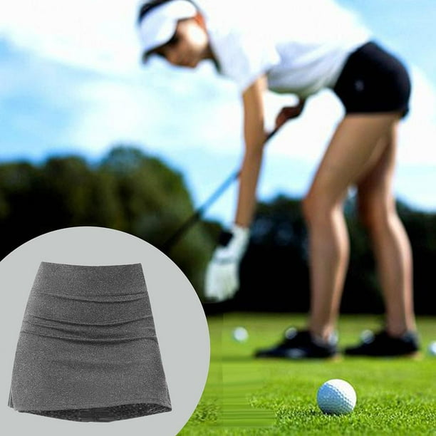 corta casual activa para mujer Golf Deporte con Gris claro XS Colco Faldas de tenis Walmart en linea