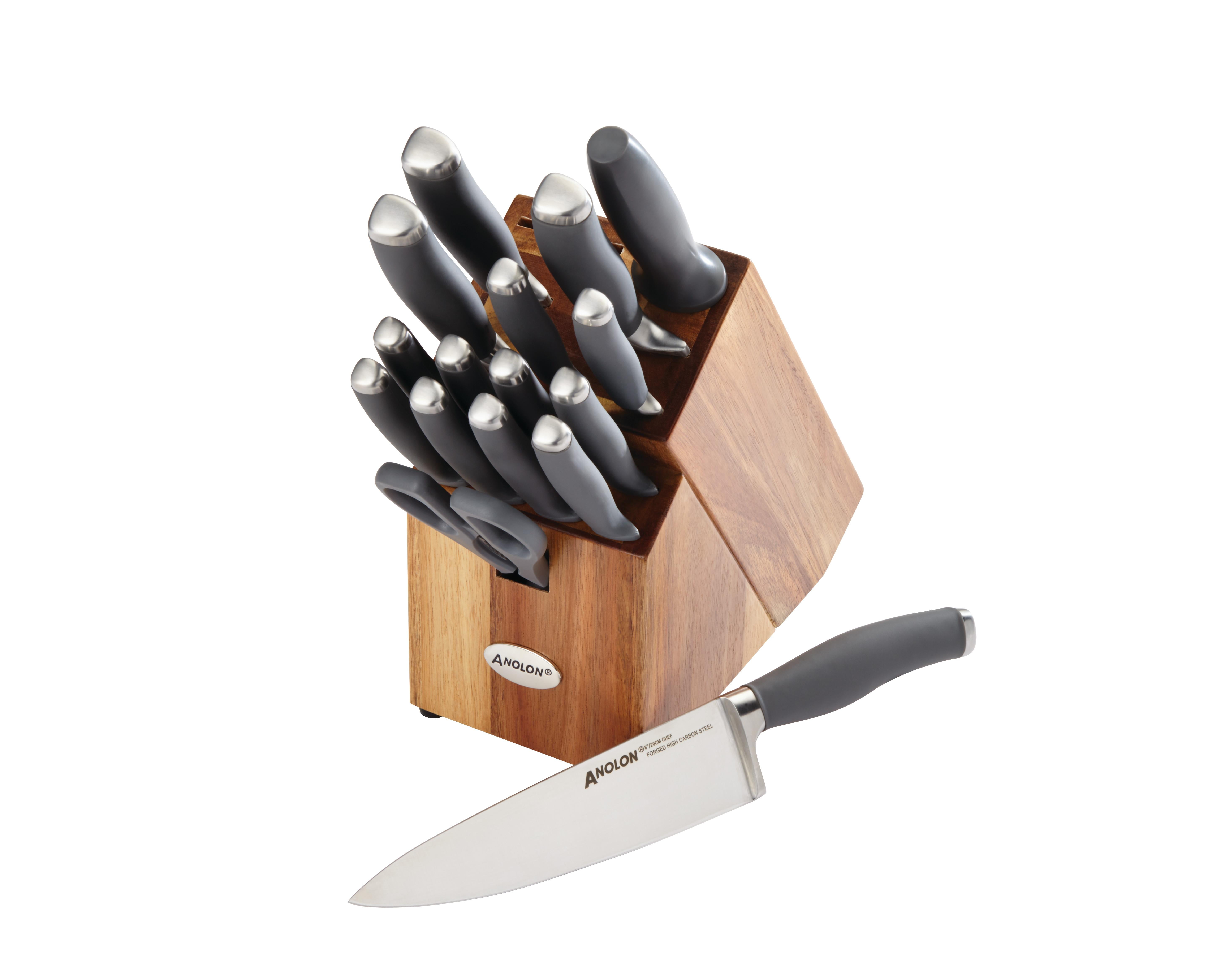 Anolon Japanese Knife Block Set