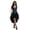 Multicolour3, variant on Xijirk Women Gothic Corset Dress Lace High Low Skirt Set for Halloween Cosplay Renaissance Party,S