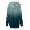thumbnail image 5 of IROINNID Christmas Hooded Dress for Women with Pocket Graphic Print Thigh Length Xmas Party Dress,Green, 5 of 5