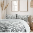thumbnail image 6 of Ambesonne Abstract Duvet Cover Sets, Sunshines Marriage, 2-King, Dimgrey White, 6 of 7