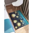 thumbnail image 5 of Runner Rugs, Modern Rugs, Gift Rug, Modern Rug, Thick Rug, Man and Boat Rug, Glowing Moon Painting Rug, Easy To Clean Rug, Girl Room Rug, 3.3'x6.5' - 100x200 cm, 5 of 7