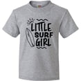 thumbnail image 3 of Inktastic Little Surf Girl with Surfboard Youth T-Shirt, 3 of 5