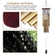 thumbnail image 5 of Campanas De Viento Para Exteriores, 27 Tubos, Campanillas De Viento De Madera/Aleación, Campanas De Viento Hechas A Mano, Tonos Claros, Bronce Verde Para Decoración De Jardín Y Patio, Regalos Noticed HA027084-02, 5 of 5