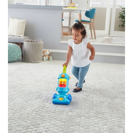 Fisher-Price - Laugh & Learn Light-Up Learning Vacuum - Blue