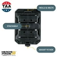 thumbnail image 2 of Hero’s Pride Flex Duty Single Mag Case A4 – Universal Fit, MOLLE-Compatible, Stackable Design, 2 of 8
