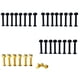 thumbnail image 4 of Greeniant Paquete de 8 tornillos para monopatín, reparación Manual de Metal, tornillo extraíble para Longboard, accesorios de repuesto de Type6 NO6, 4 of 6