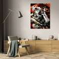 thumbnail image 3 of Alan Hausenflock 13x18 Gallery Wrapped Canvas Wall Art Titled - Custom Chopper I, 3 of 4