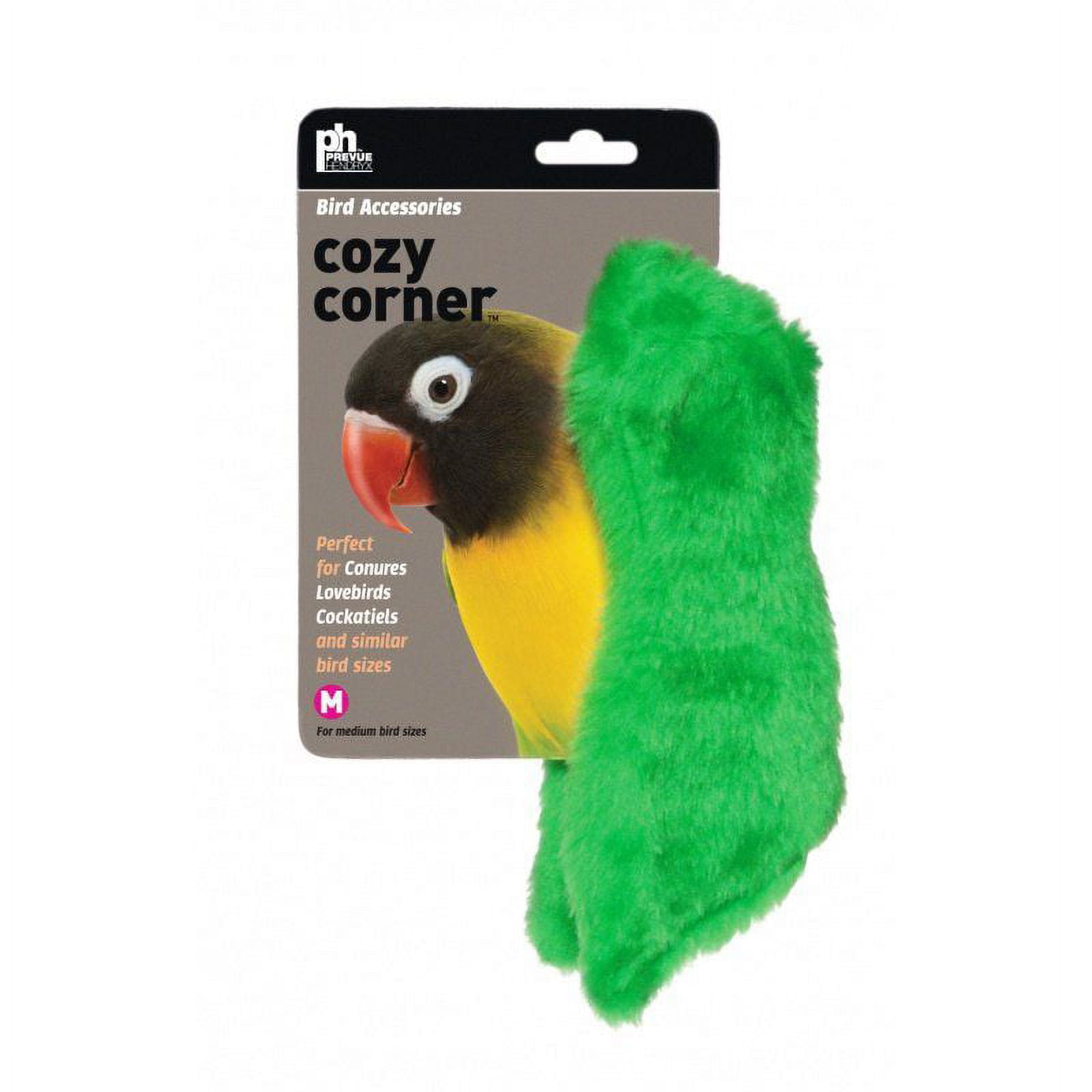 Prevue Cozy Corner [Bird, Nesting Equipment] Medium - 8" High - Small-Medium Birds - (Assorted Colors)