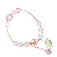 thumbnail image 2 of Sonducket de cuentas TureClos, colgante de flor dulce para mujeres y niñas, brazalete de cadena de mano, , regalo de joyería Ropa, zapatos y accesorios Miscelánea 1 blanco, 2 of 6