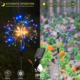thumbnail image 2 of Luz de fuegos artificiales solares para exteriores YZYOE, paquete de 6, impermeables, 2 of 6