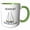 Green/White, variant on 3drose, Classic Sailboat for Sailing Newport, Rhode Island., 11oz Magic Transforming Mug