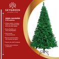 thumbnail image 2 of Árbol de Navidad 2.10 m 1003 Ramas Frondoso y Realista Sky green HJAN21050001, 2 of 9