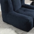 thumbnail image 6 of Fluffy Bean Bag Chair, Comfortable Bean Bag for Adults and Children, Super Soft Lazy Sofa Chair with Memory Foam and Ottoman, Indoor Modern Focus Bean Bag Chair for Living Room, Bedroom, Apartment, 6 of 14