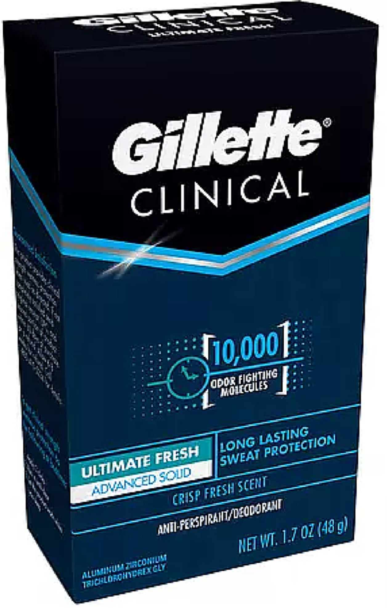 Gillette Clinical Strength AntiPerspirant Deodorant Advanced Solid All