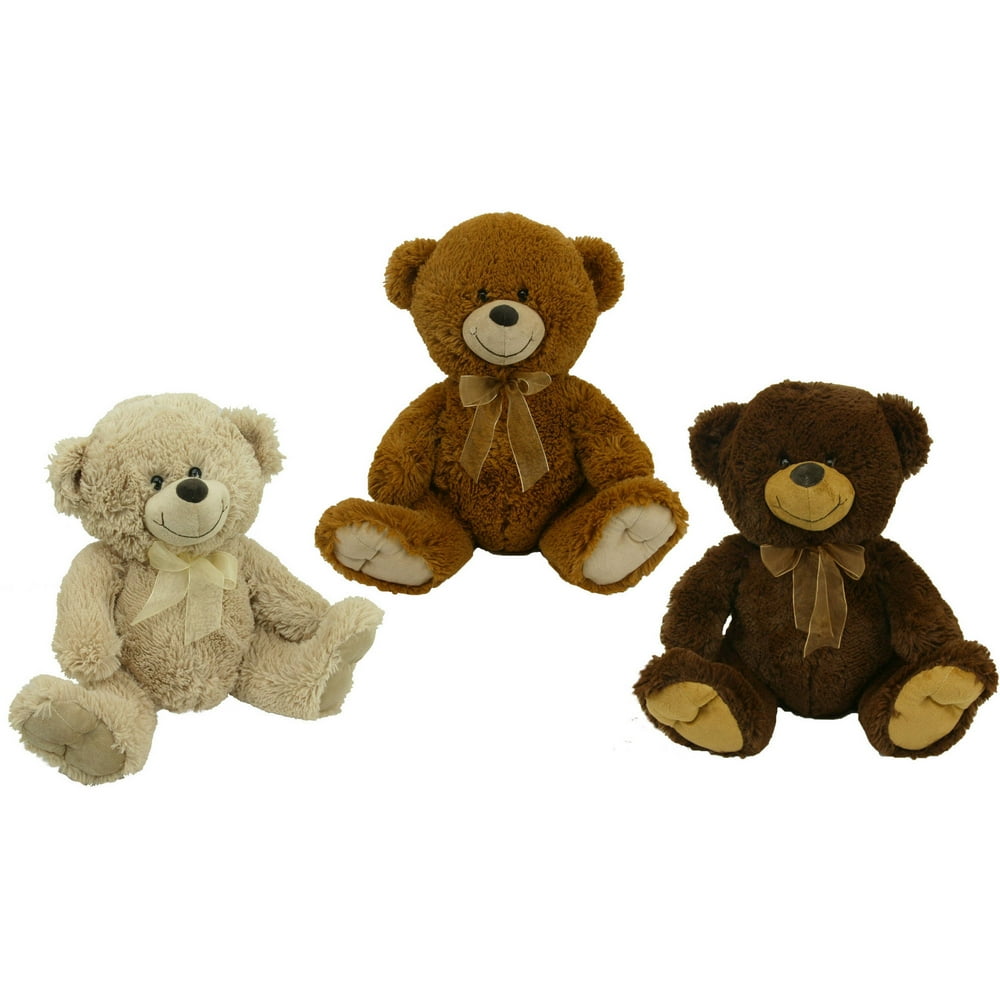19\" Snuggly and Cuddly Teddy Bear, Assorted Colors