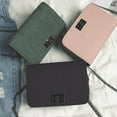 thumbnail image 2 of Flmtop Women Solid Color Faux Leather Square Shoulder Bag Handbag Crossbody Pouch, 2 of 10