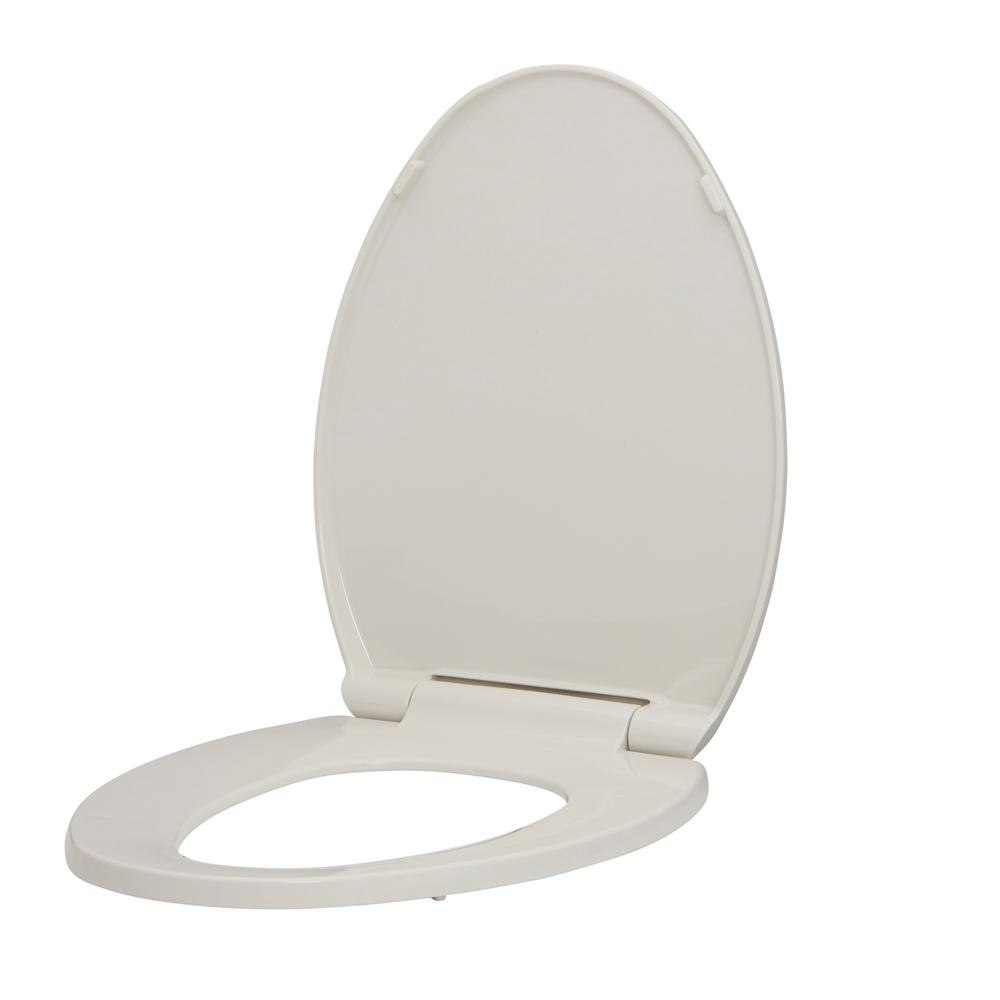 Glacier Bay Elongated Slow Closed Front Toilet Seat with Quick Release