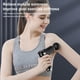 thumbnail image 2 of Qarigey masajeador de fascia eléctrica de mano ejercicio físico masaje muscular relajación digital de bajo ruido con 4 cabezas negro masajeadores Violeta, 2 of 6
