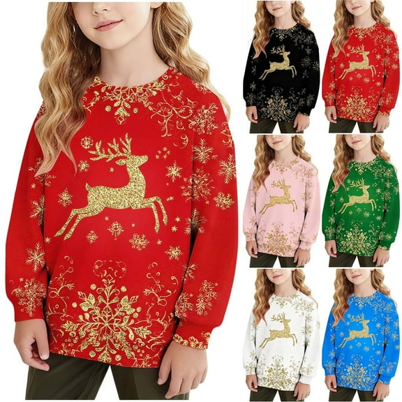 Piuwrlz Sweatshirts Teen Girls Winter Loose Sweat Top Pocket V-neck V-neck Hoodie Pink Size 14 Years