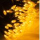 thumbnail image 5 of Dazzle Bright 200 LED Mini cadena de luces navideñas de 65 pies, conectables, impermeables, 8 modos de luces de hadas para interiores, exteriores, patio, jardín, decoraciones para fiestas navideñas (b, 5 of 5