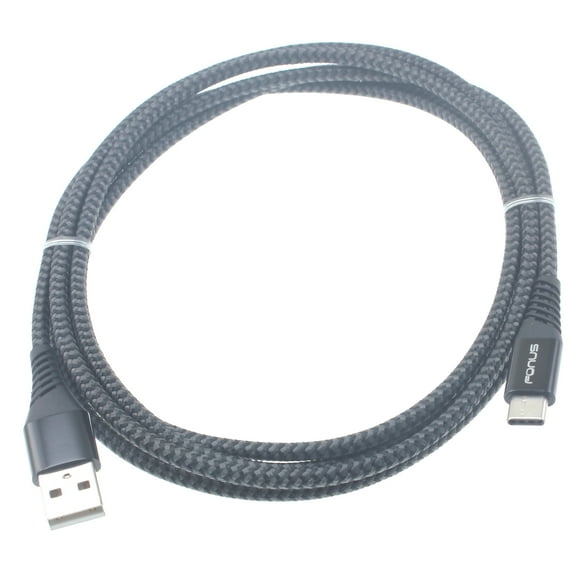 6ft USB Cable Type-C for Samsung Galaxy A05/A13 5G/A14 5G/A23 5G/A33 5G/A53 5G/A73 5G - Charger Cord Power Wire USB-C Long Braided