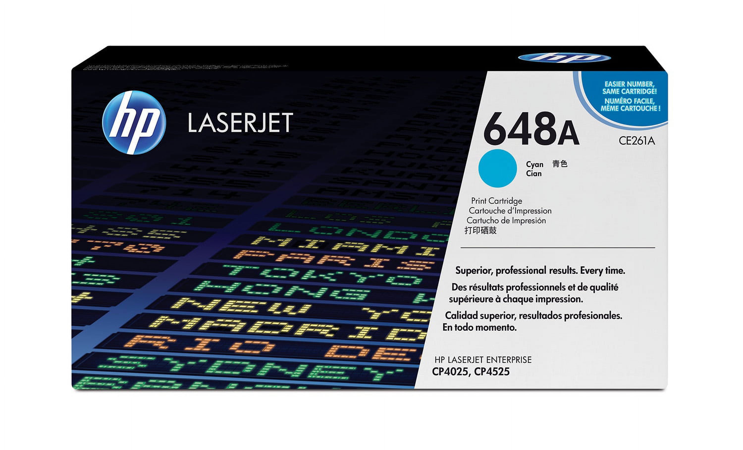 HP LaserJet 651A シアン トナーカートリッジ HP 651A 4-Color Original LaserJet Toner Cartridge Set - Walmart.com