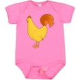 thumbnail image 3 of Inktastic Cute Yellow Chicken Boys or Girls Baby Bodysuit, 3 of 5