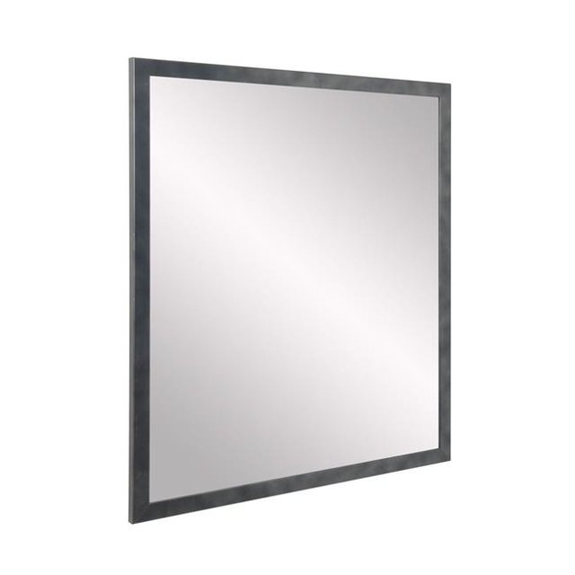 Brandt Works BM084SQ Slim Cut Gunmetal Accent Mirror