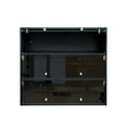 thumbnail image 4 of Jopath Shoe Box with RGB LED Light, Wooden Stackable Shoe Storage Box with Glass Door, Shoe Storage Bin Shoe Display Case for Bedroom, Hallway Black (3 Tier-1), 4 of 8
