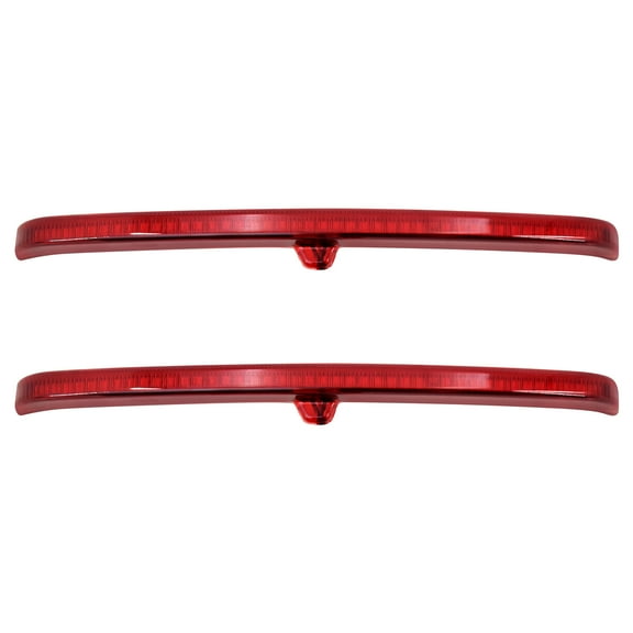 Red LED Fender Blades Brake Running Tail Light Fit For Harley Tri Glide FLHTCUTG