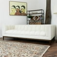 thumbnail image 3 of James Mid Century Modern Luxury Living Room White Boucle Fabric Couch, 3 of 7